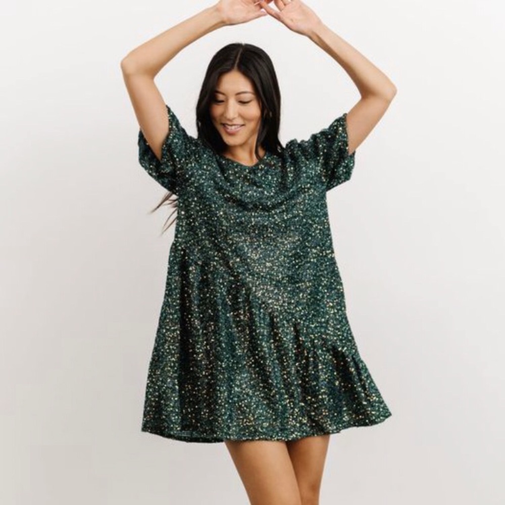 NWT Veera Sequin Mini Dress, Small